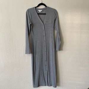 Bar III Ribbed Midi Dress